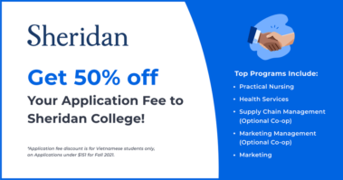 Sheridan Application Fee 50% Off