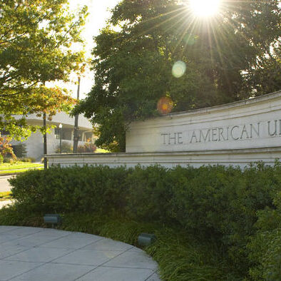 AMERICAN UNIVERSITY AMERICAN UNIVERSITY
