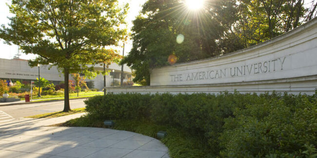 AMERICAN UNIVERSITY AMERICAN UNIVERSITY