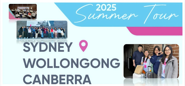 SYDNEY SUMMER TOUR 2025 SYDNEY SUMMER TOUR 2025