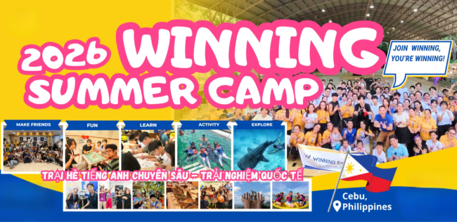 SUMMER CAMP 2026 - WINNING ENGLISH ACADEMY