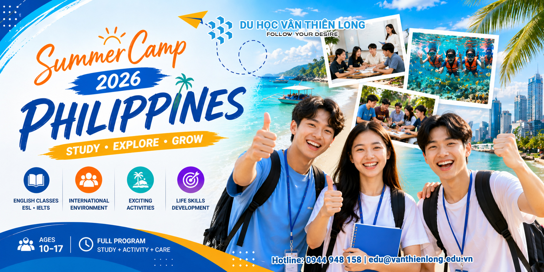 SMEAG SUMMER CAMP 2025 – TRẠI HÈ ANH NGỮ SÔI ĐỘNG TẠI PHILIPPINES
