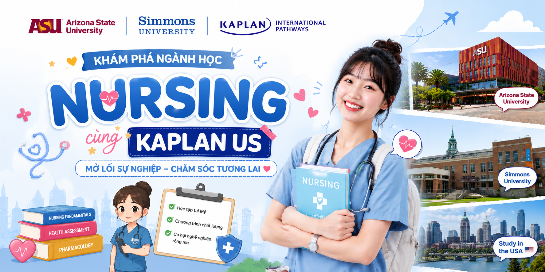 KHÁM PHÁ NGÀNH NURSING CÙNG KAPLAN USfa6687 KHÁM PHÁ NGÀNH NURSING CÙNG KAPLAN US
