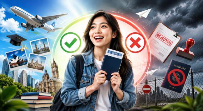 VISA DU HỌC: ĐƯỢC & KHÔNG ĐƯỢC LÀM GÌ?