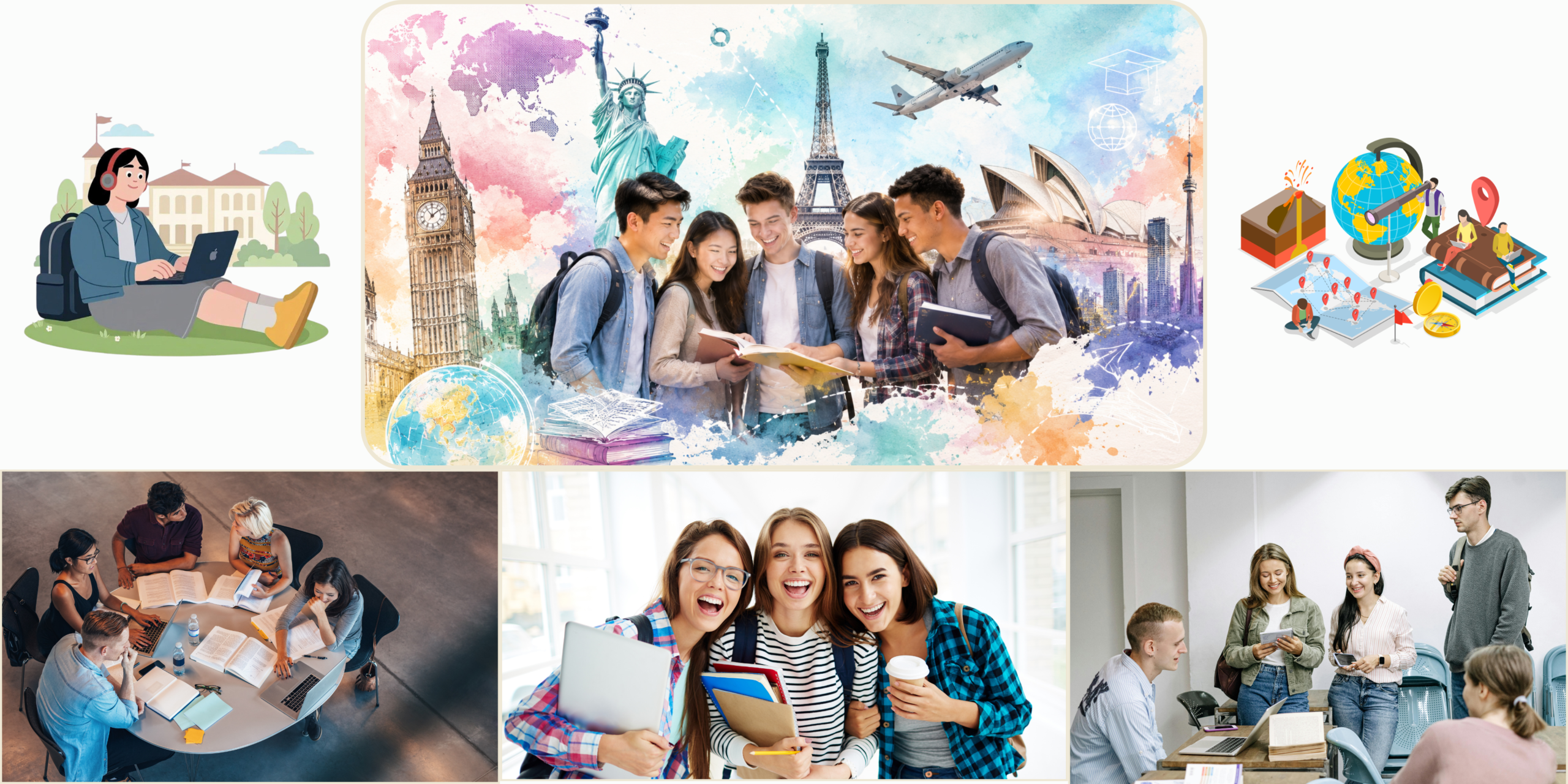 Visa du học – bước đầu tiên trên hành trình vươn ra thế giới.