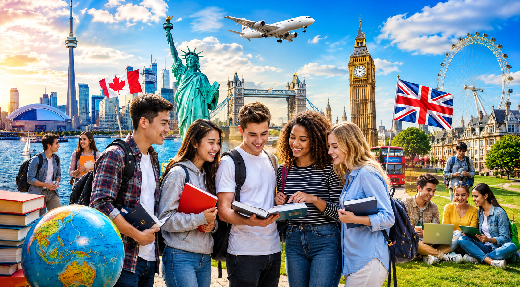 Visa du học – mở cửa tương lai, khám phá thế giới.