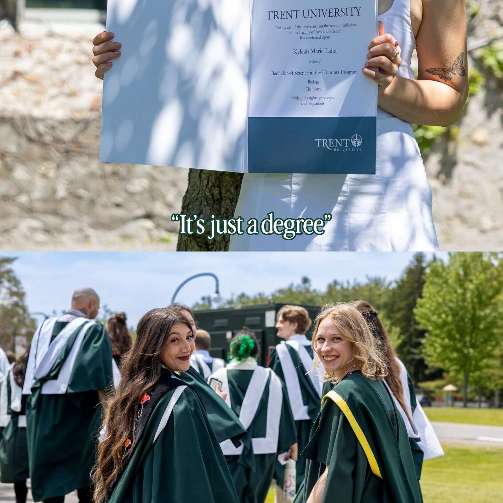 Image sourced from Trent University’s Facebook page.
