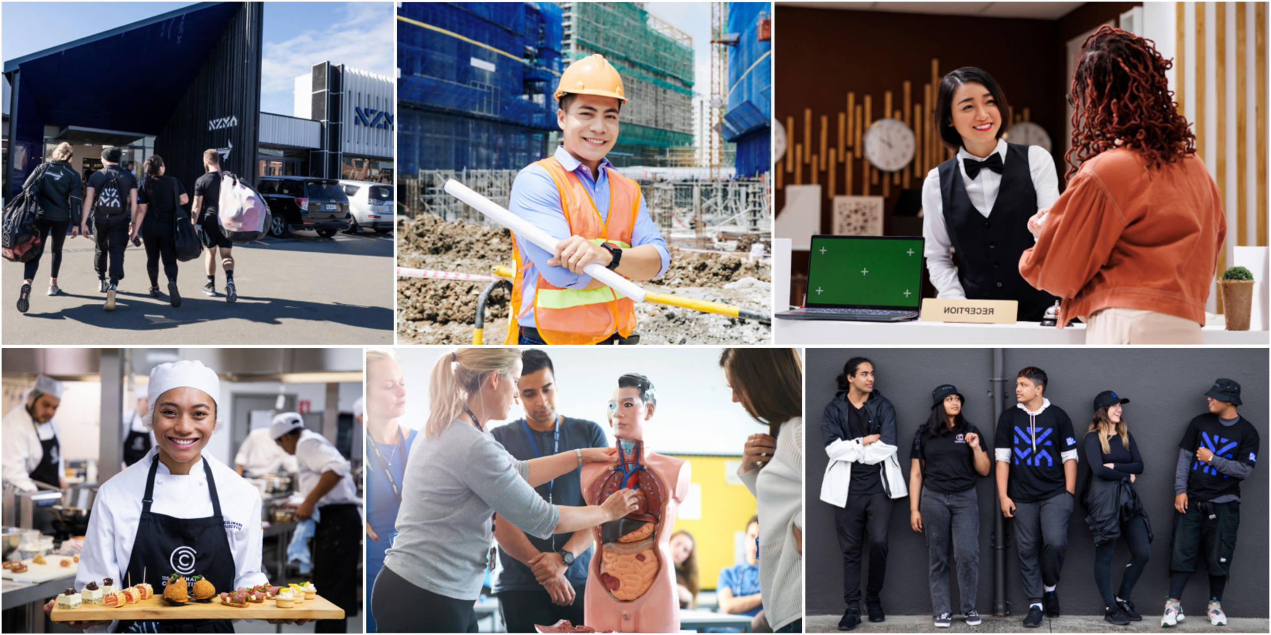 Vocational study abroad from Level 3 to Level 6 with New Zealand Management Academies