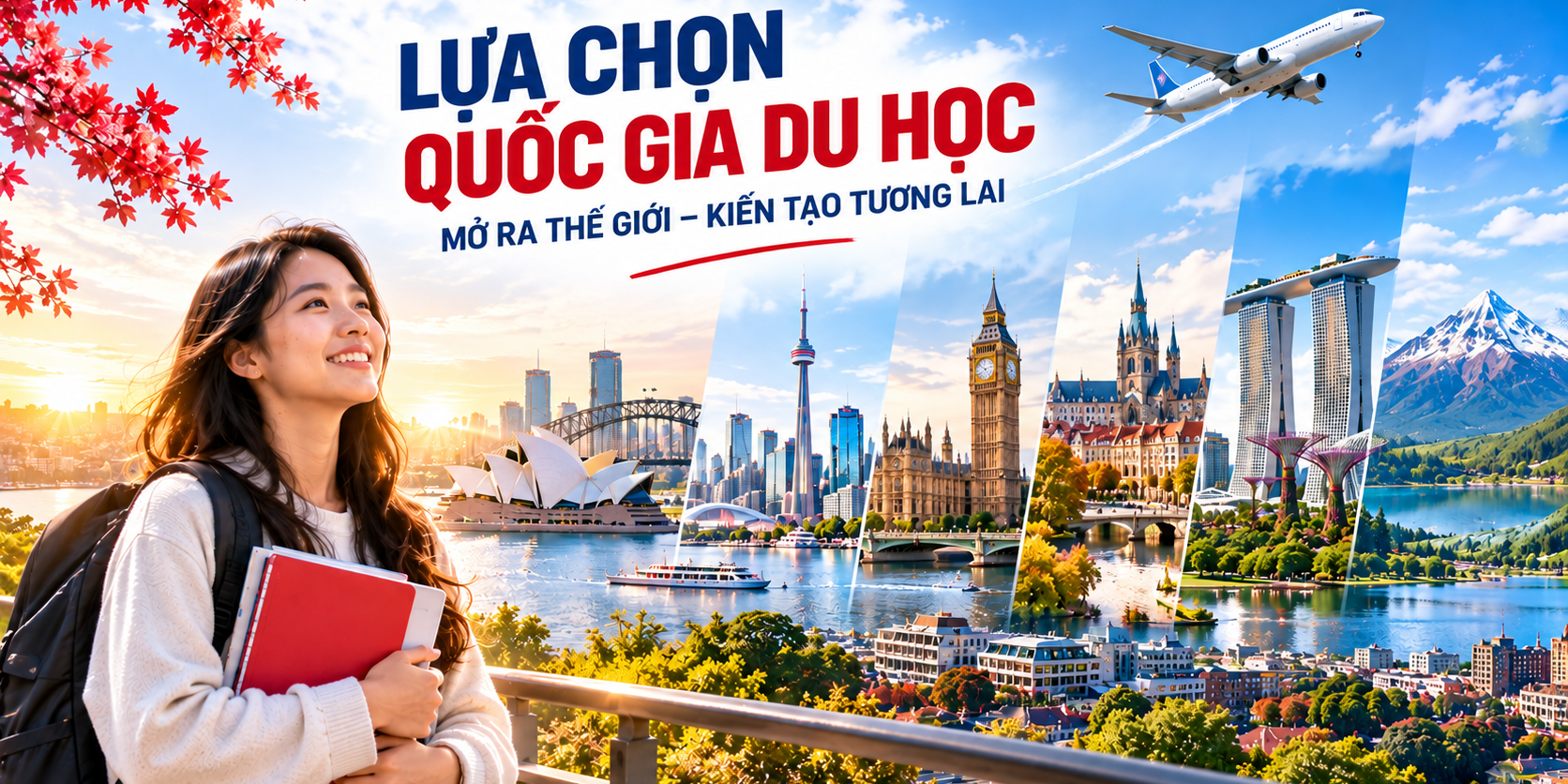 TIÊU CHÍ LỰA CHỌN QUỐC GIA DU HỌC