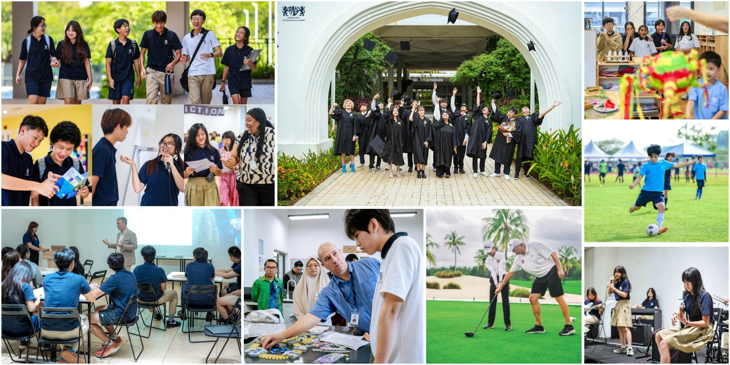 Forest City International School mang đến cho học sinh nhiều trải nghiệm học tập & hoạt động thực tế.